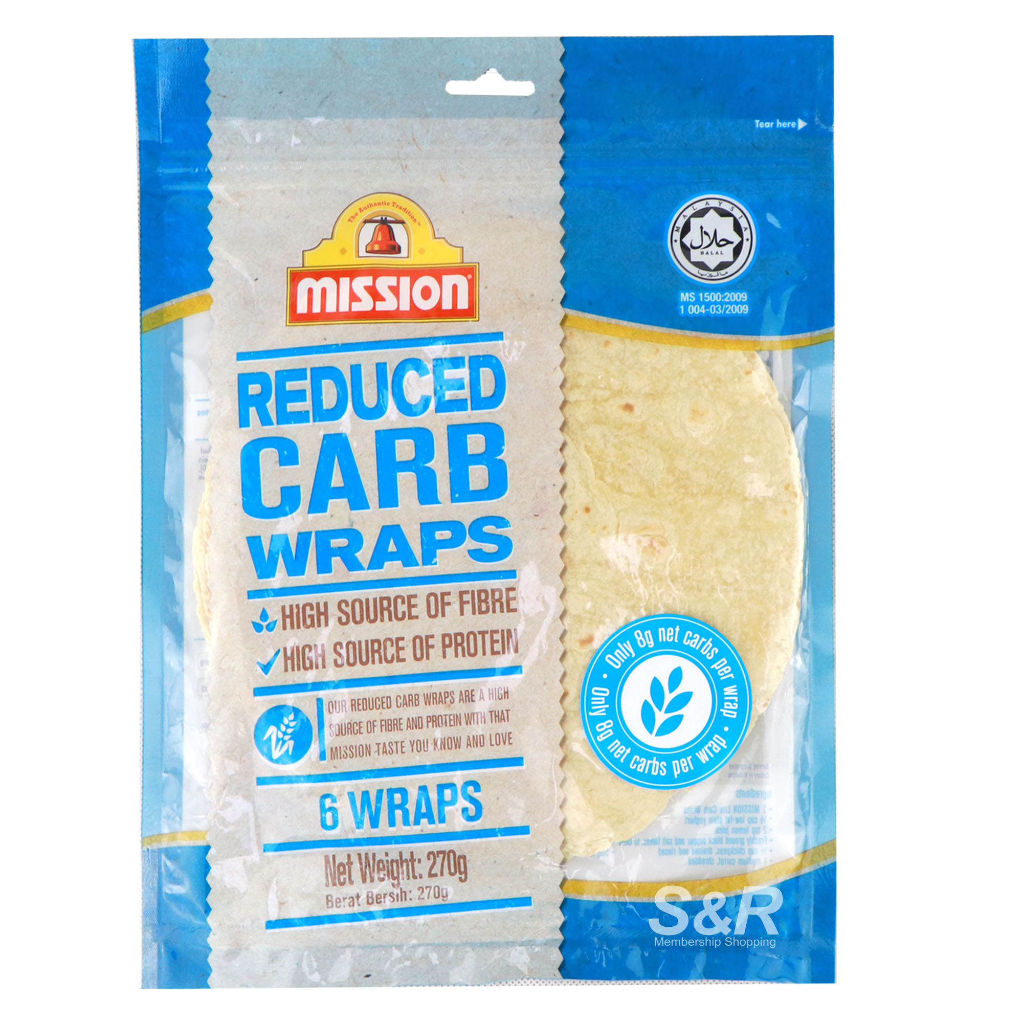 Mission Reduced Carb Wraps 6pcs Mission Reduced Carb Wraps 6pcs